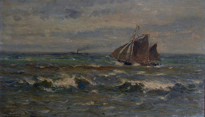 unknow artist Marine oil painting picture